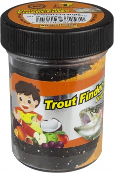 Tft trout finder bait fruit / frucht fritze zwart / orange 
