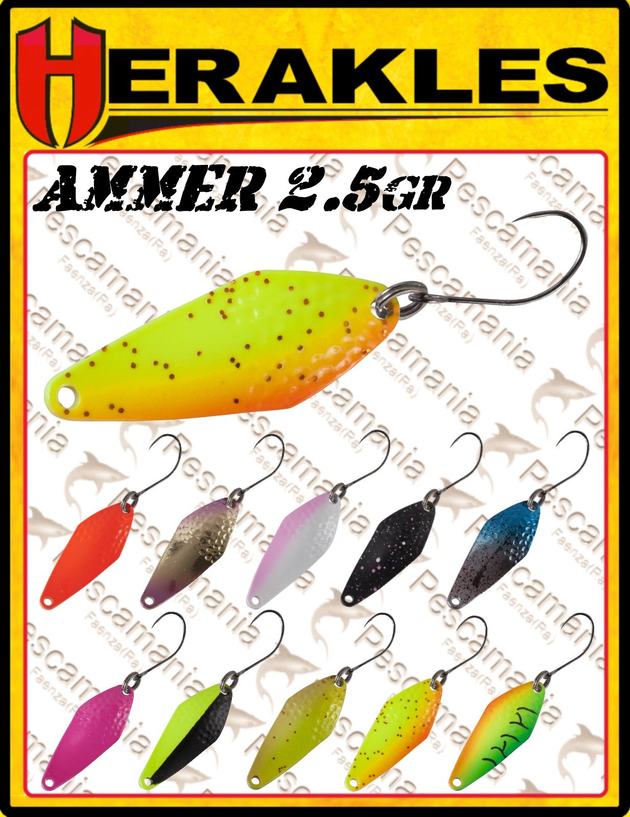 Ammer spoon 2.5 gr color 133