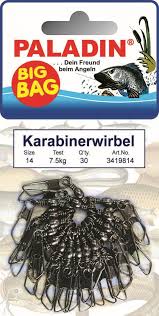 Paladin Karabinerwirbel #14 big bag 30 st