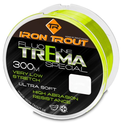 Iron Trout Fluo Line Trema Special Fluo Green 0.20MM 3.20KG 300M 