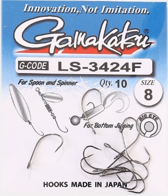 Gamakatsu LS-3424F Size 8