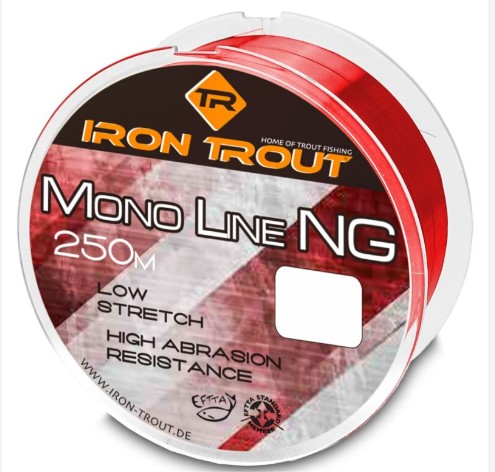 Iron Trout Mono Line NG Red 0.22mm 4.09KG 250M
