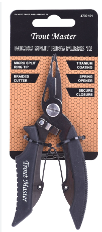 Trout Master Micro Split Ring Pliers 12