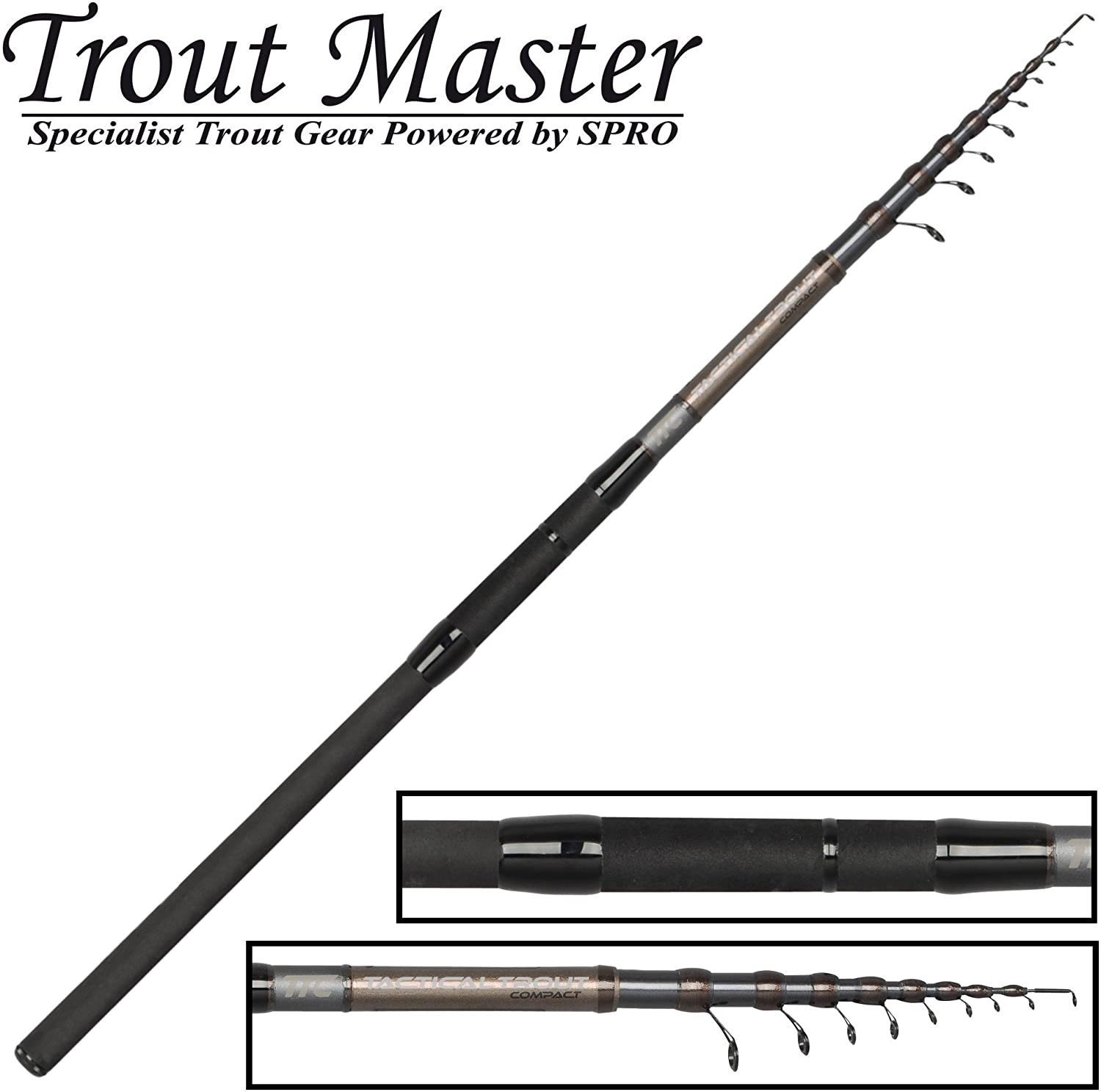 Trout Master Tactical Trout compact 3.20m 2 - 15 gr  light spec