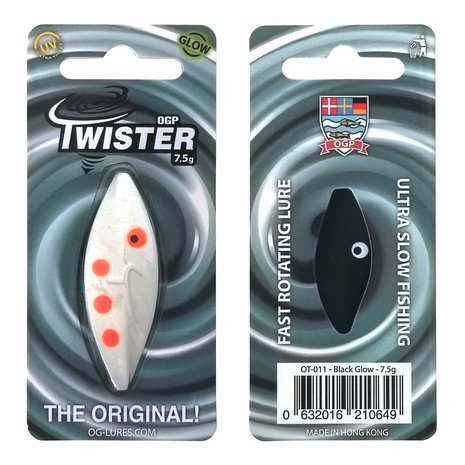 ogp Twister 7,5 gr Black Glow