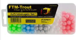 FTM-Trout Isomo Bolletjes in verschillende grote Set 1