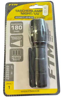FTM Zaklamp Night/UV