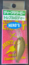 Lucky CraftXJustAce FCT Deep 34MM 3.0Gr Gold/Green 9735