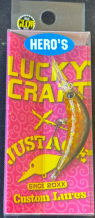 Lucky CraftXJustAce Unfair 35F 35MM 2.1Gr Gold/Purple 6448