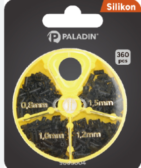 Paladin Siliconen Buisjes voor op Dobbers 360Stuks