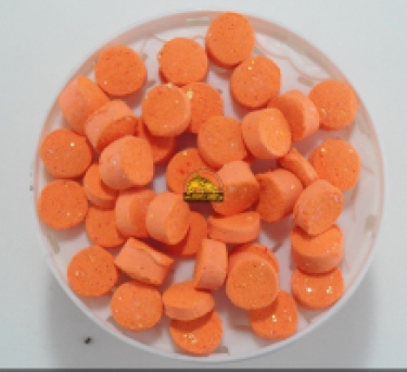 Waterafstotend trout pellets fl. Orange