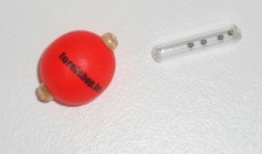 Rattleballs Pilot rattle; Rood / Geel (2 stuks)