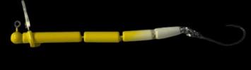 DAIWA TROUT TWIG GLOW TAIL YELLOW