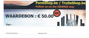 Waardebon € 100.00 -