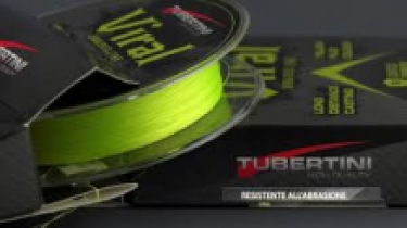 Tubertini Viral Braided line 8/100 fluo yellow 150m