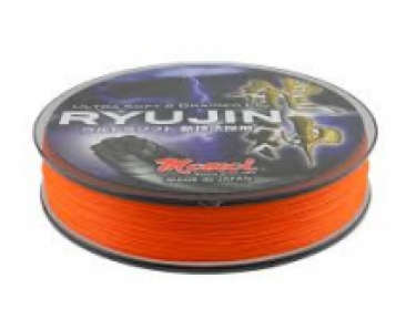 Momoi  Ryujin Ultra soft 8 braided PE 0.06mm 6kg/14lB orange 100m