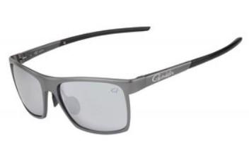 Gamakatsu G-Glasses Alu light grey/white mirror polarized