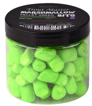 Trout Master Marshmellow Bits Pellet Green
