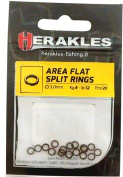 Area Flat Split Rings 3MM 5KG