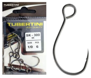 Tubertini Wobblerhaak SK-300 Size 4 met weerhaak