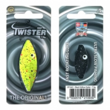 ogp twister 7,5 gr Black Yellow Splat