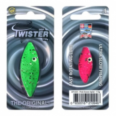 ogp Twister 7,5 gr Pink Green Splat