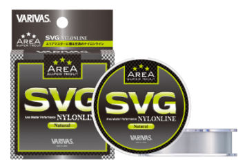 Varivas Area Super Trout SVG Nylonline 0.117MM (0.5) 3LB 150M