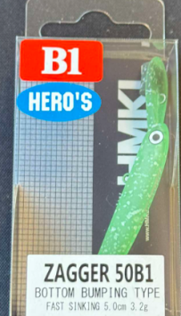 HMKL Zagger 50B1 5CM 3.2Gr Green